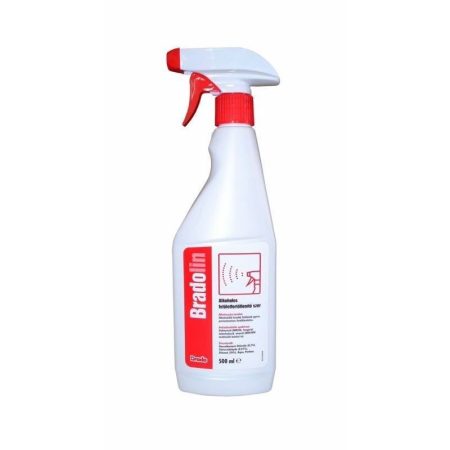 FERTŐTLENÍTŐ BRADOLIN 500 ML (ALKOHOLOS FELÜLETFERTŐTLENÍTŐ)