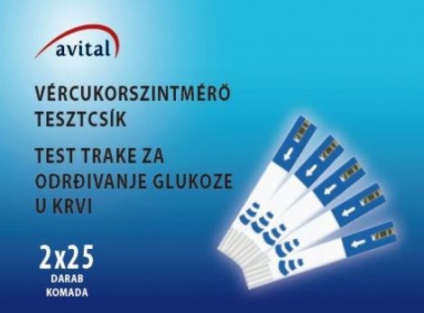 TESZTCSIK AVITAL 50X 2X25DB/DOB