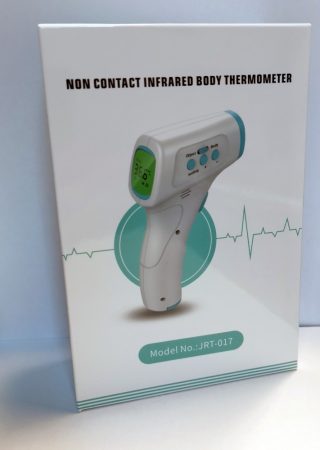 Érintés nélküli, infravörös homloklázmérő 