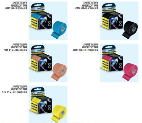 FORTUNA KINTAPE KINEZIOLÓGIAI SZALAG 5cm x 5m