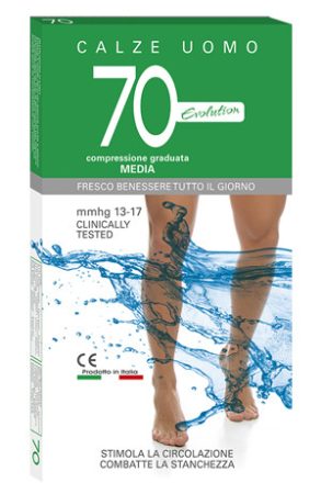 Manon Cotone Férfi Kompressziós Utazó zokni (pamut) 70 den
